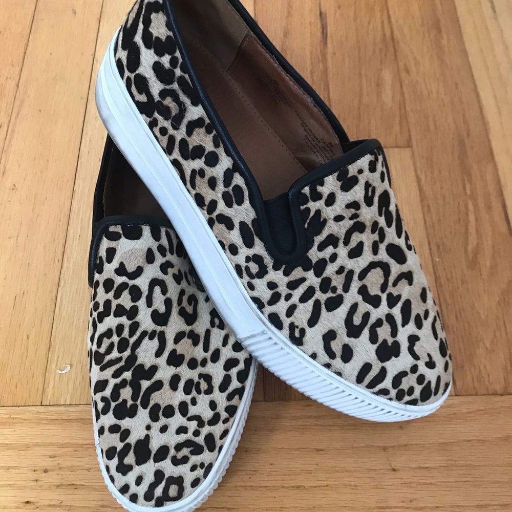 Halogen Baylee Leopard Print Platform Shoes 8M